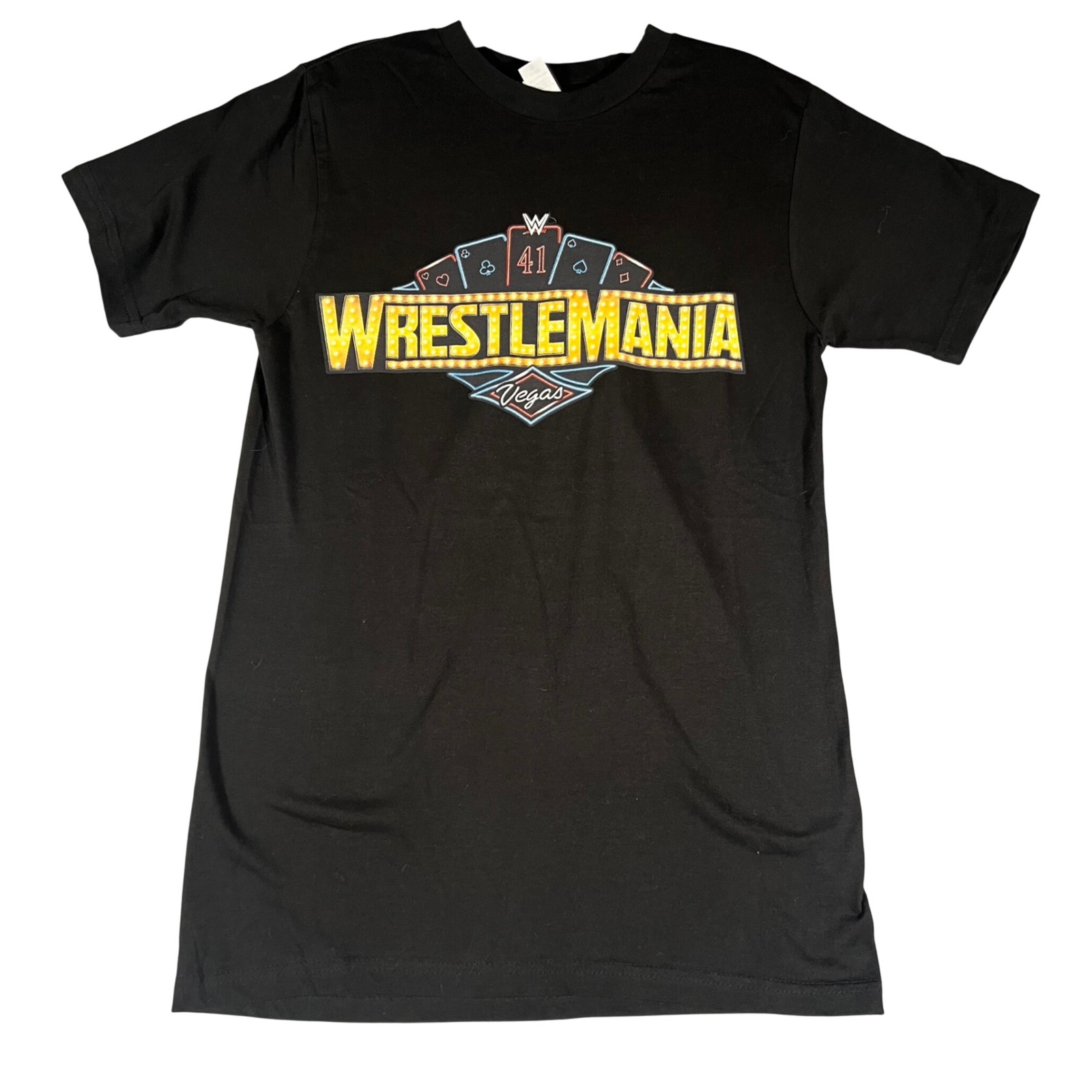 Wwe Wrestlemania 41 Vegas T-Shirt Cody Rhodes John Cena Allegiant Stadium Small